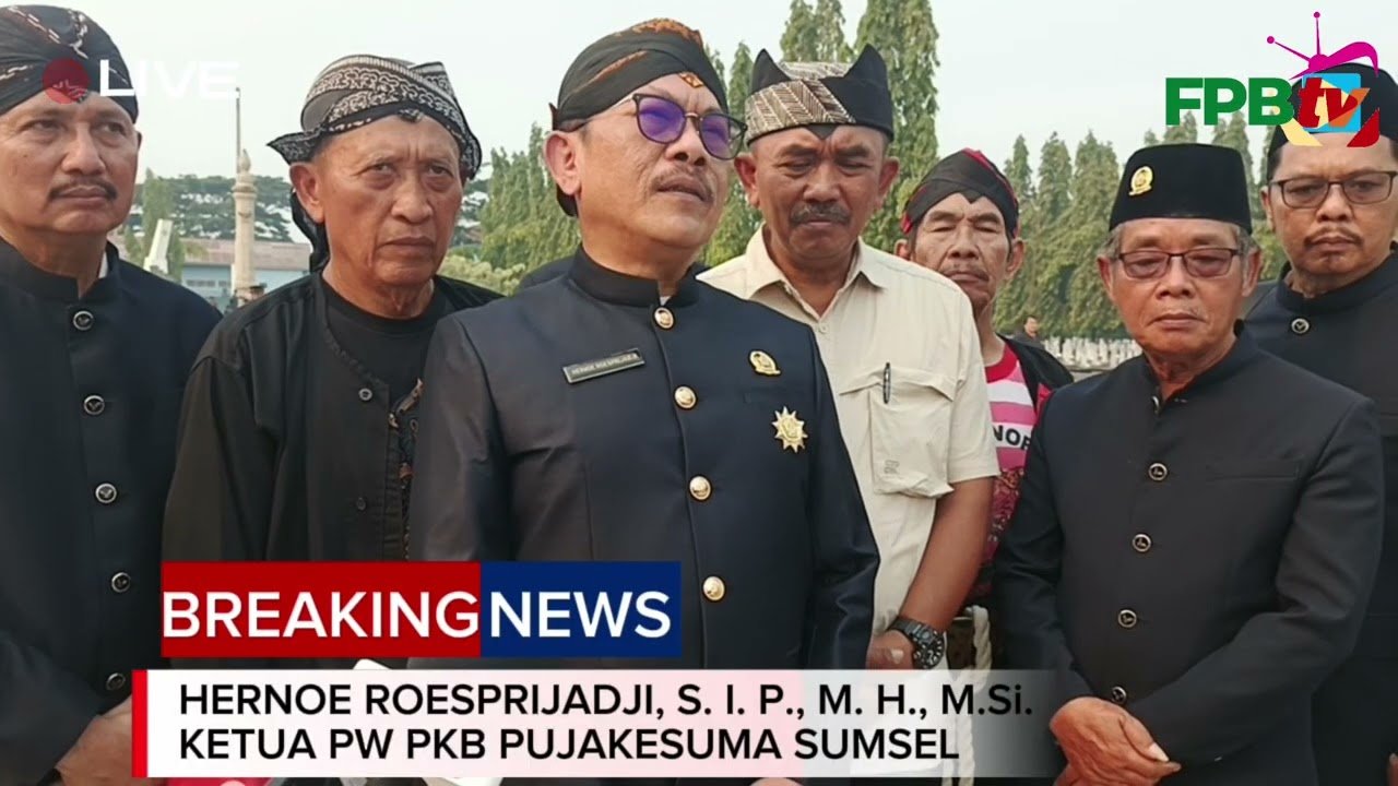 LIPUTAN KHUSUS PKB PUJAKESUMA SUMSEL ZIARAH  DAN TABUR BUNGA DI MAKAM PAHLAWAN PALEMBANG